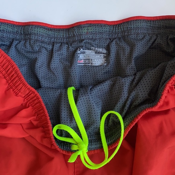 Men’s Under Armour Shorts Orange XL - Picture 5 of 7